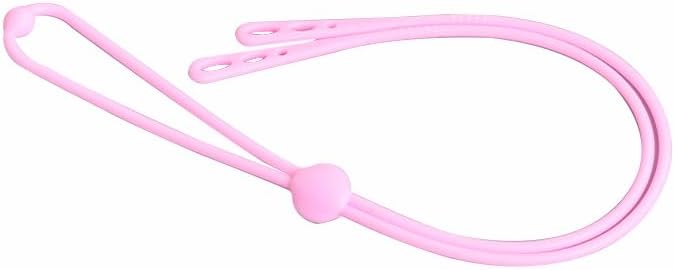Eyelash Extention Tweezer Holder Silicon Ring Tweezer Protector Wrist Band Strap (Pink)